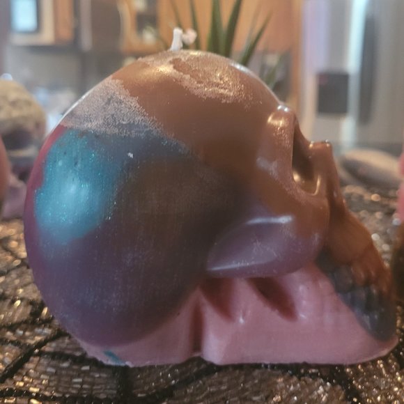 Skull candle - Picture 2 of 2